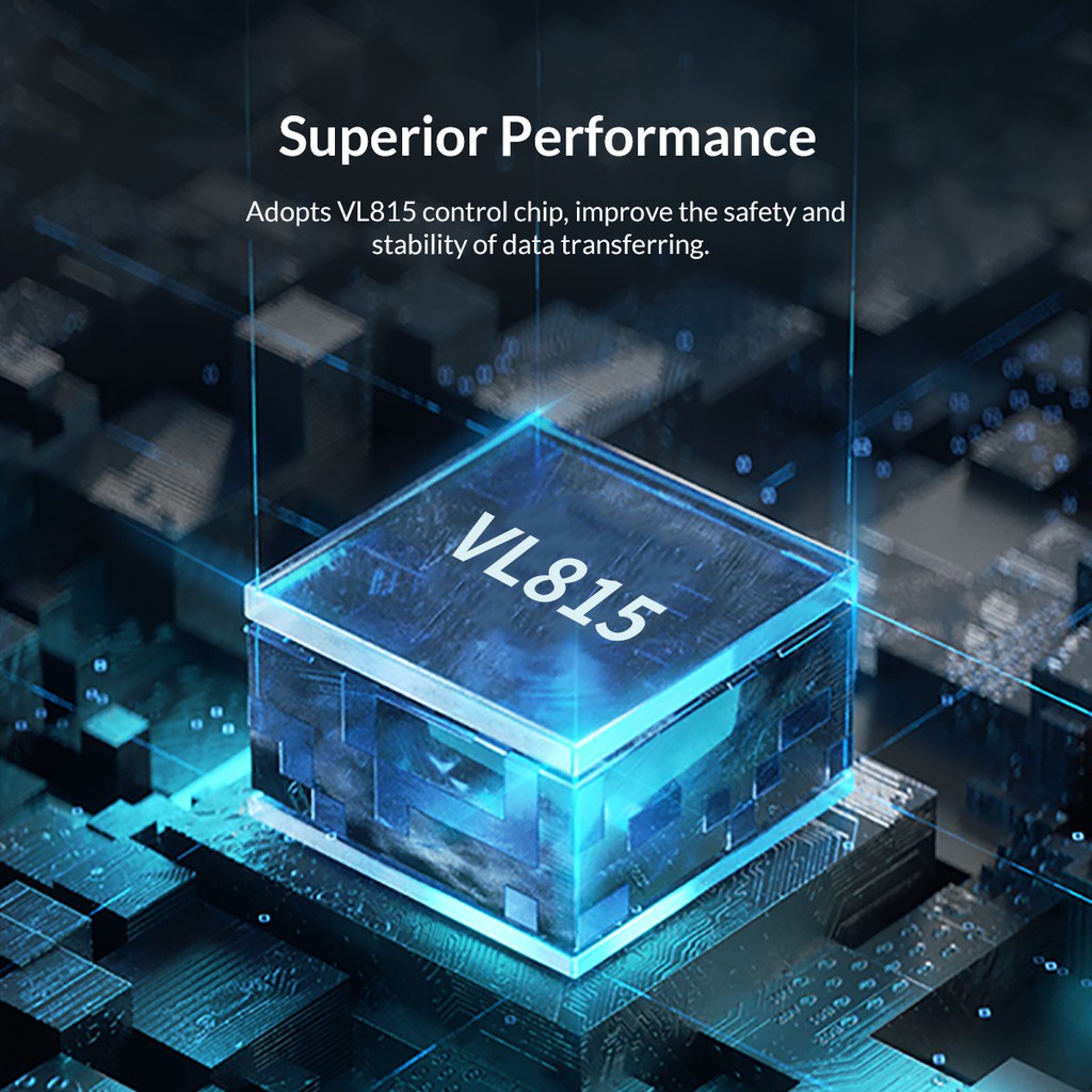 ORICO LV1U3-4A 4 ports USB3.0 Hub Clear โอริโก้ ฮับเพิ่มพอร์ต ยูเอสบี 3.0 จำนวน 4 พอร์ต สีใส
