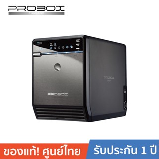 PROBOX HF2-SU3S2 4 bays 2.5 ,3.5in SATA HDD Enclosure (รองรับHDDความจุ 8 TB ต่อลูก (8 x 4 = 32 tb) สีดำ