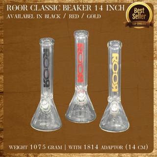 แจกันแก้ว RooR Classic Beaker 14Inch 7mm
