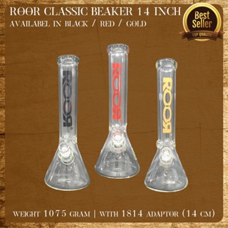 แจกันแก้ว RooR Classic Beaker 14Inch 7mm