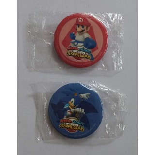 SUPER MARIO &amp; SONIC AT THE OLYMPIC GAMES Promo Badges