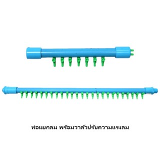 ส่งไว ท่อพักลม ท่อแยกลม พีวีซี 1/2" (4 หุน) ใช้กับปั๊มลม  7 ทาง 25 ทาง ท่อแยกออกซิเจน ท่อแยกสายยาง ท่อแยกลมออกซิเจน