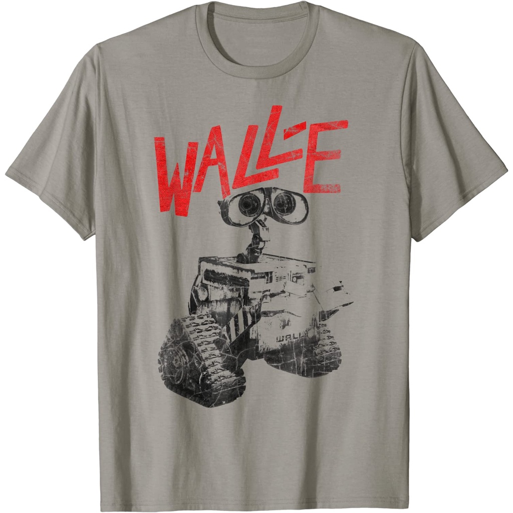 เสื้อยืด Disney Pixar Wall-e Vintage Grunge Wall-e
