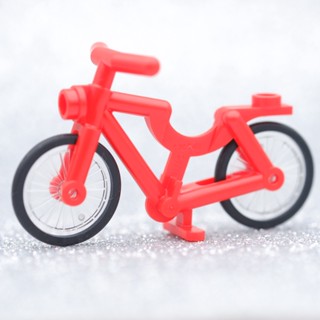 LEGO Red Bicycle VEHICLE - LEGO® Minifigures Authentic เลโก้แท้