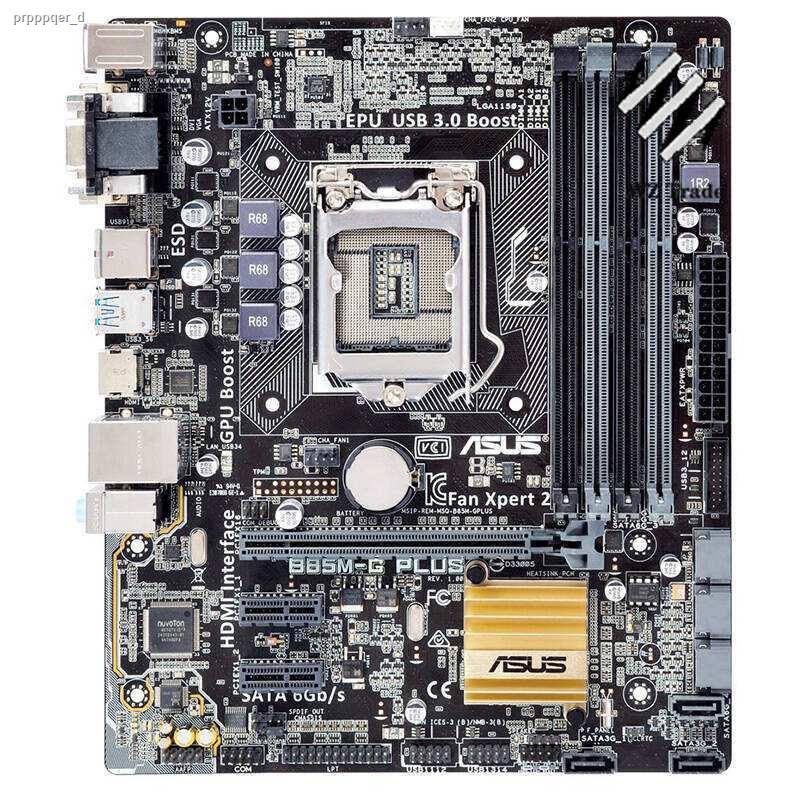 desktop motherboard ASUS B85M-E B85M-G PLUS  mainboard DDR3 LGA 1150 32GB computer used PC motherbaord
