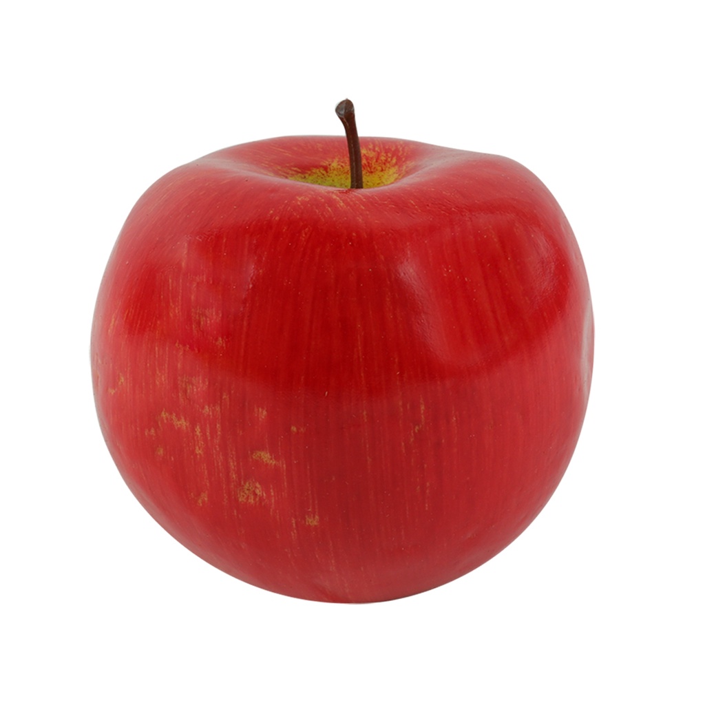 THE RICH BUYER  แอปเปิ้ลปลอม 7 ซม. รุ่น SU0341 สีแดง ผลไม้เทียม ผักเทียม ผักปลอม ผลไม้ปลอม