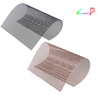 【AG】BBQ Grill PTFE Mesh Mat Reusable Heat-Resistant Non-Stick Sheet Barbecue
