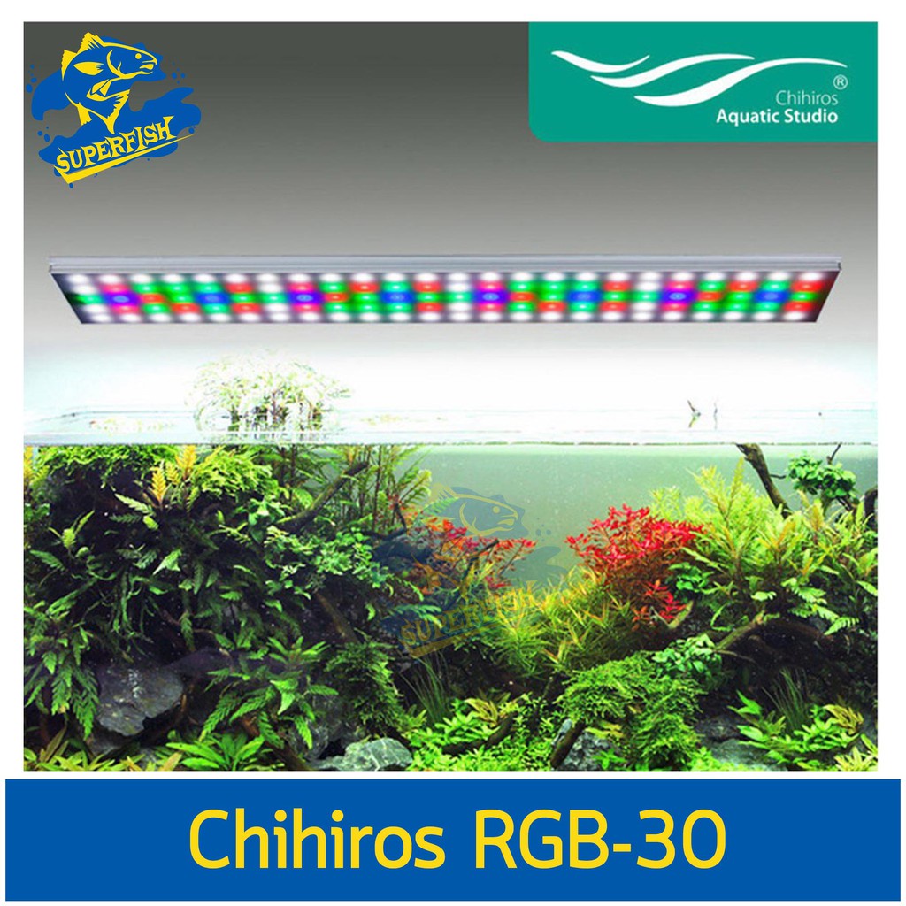 Chihiros RGB-30 โคมไฟ LED สำหรับตู้ไม้น้ำ ขนาด 30-45 ซม.