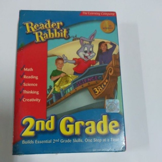 เกมส์เพื่อการศึกษา PC Reader Rabbit  2 nd Grade แผ่นแท้ สินค้ามือ1 เหมาะสำหรับสะสม