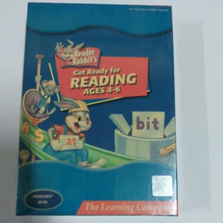 เกมส์เพื่อการศึกษา PC Reader Rabbit  Reading แผ่นแท้ สินค้ามือ1 เหมาะสำหรับสะสม