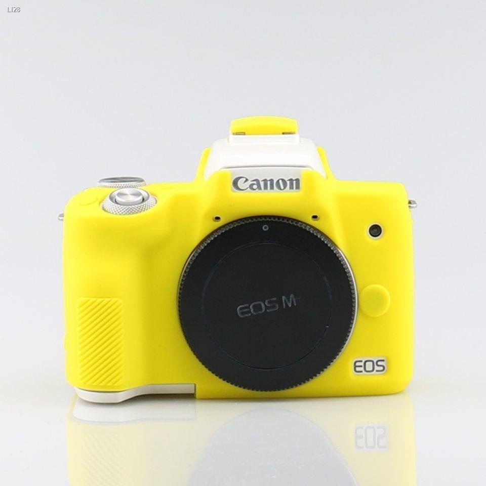 ✳✉☸Canon EOS M50/M50II ปลอกซิลิโคนสำหรับกระเป๋ากล้องไมโครซิงเกิลโดยเฉพาะ ปลอกป้องกันกระเป๋ากล้องกันกระแทกและกันตก