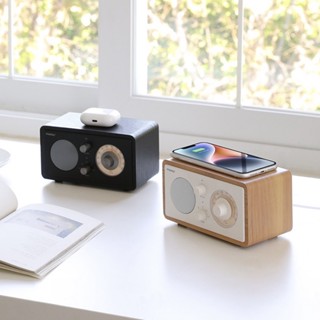 [Mooas] Classic Dial wireless radio speaker / ลำโพง Bluetooth ดีไซน์สุดคลาสสิค/ นำเข้าจากเกาหลี 🇰🇷