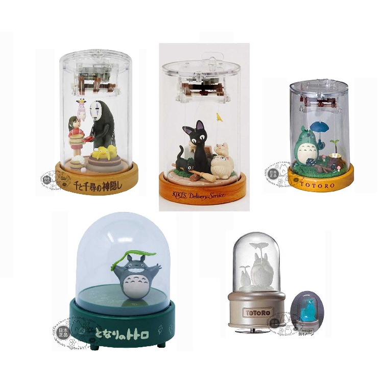 ▼✔☇Sekiguchi Hayao Miyazaki Chihiro Chihiro Totoro Witch s Delivery Service Music Box Ghibli ของแท้จ