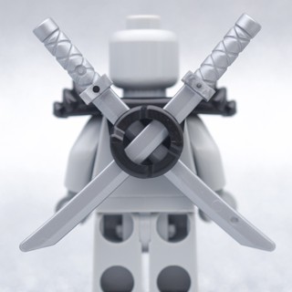 LEGO Black Armor Twin Blade - LEGO เลโก้ มินิฟิกเกอร์ ตัวต่อ ของเล่น ARMOR