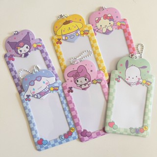 พร้อมส่ง เฟรมพวงกุญแจ sanrio พวงกุญแจเฟรมการ์ด เฟรมการ์ด