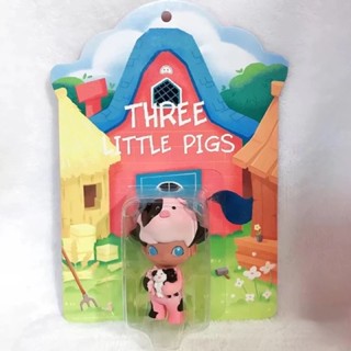 Dimoo Three Little Pigs/rapper/Cheese limited edition