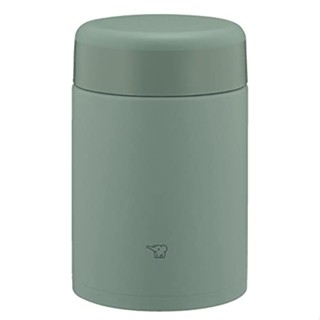 Zojirushi โซจิรูชิ ขวดอาหารกลางวันสแตนเลสสตีลซุป Mat Green 0.52L SW-KA52-GM k1868