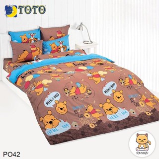 Toto ผ้านวม (ไม่รวมผ้าปูที่นอน) หมีพูห์ Winnie The Pooh PO42 #โตโต้ ผ้าห่ม