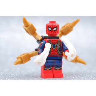 LEGO Iron Spider Man HERO MARVEL - LEGO เลโก้ มินิฟิกเกอร์ ตัวต่อ ของเล่น