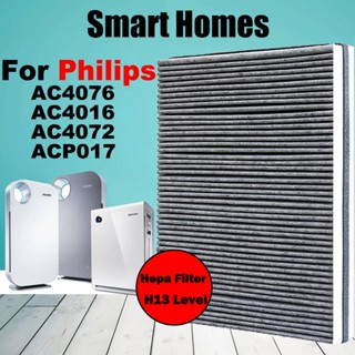 แผ่นกรองคาร์บอน Hepa FY3107 แบบเปลี่ยน สําหรับเครื่องฟอกอากาศ Philips AC4076 AC4074 AC4016 ACP077 AC4072 ACP017