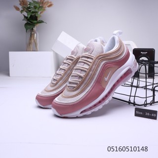 Original Nike air MAX 97 รองเท้ากีฬา รองเท้าวิ่ง คลาสสิก ป้องกันการสั่นสะเทือน