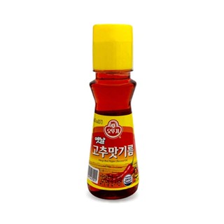 น้ำมันพริก ottogi red pepper oil 80ml.고추맛기름