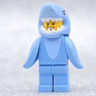 LEGO Shark Suit Guy Series 15 - MINIFIGURE SERIES LEGO เลโก้ มินิฟิกเกอร์ ตัวต่อ ของเล่น