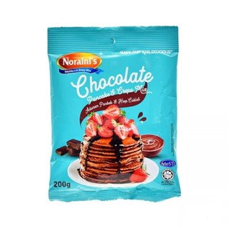 10 Packs Norainis Chocolate Pancake Flour 200g/pack