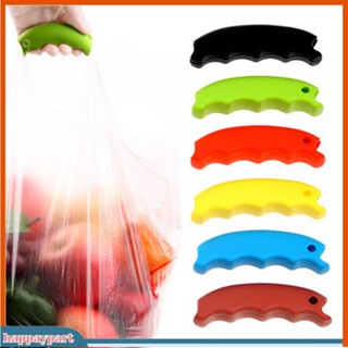 (happaypart) Soft Silicone Bag Carrying Kit Creative Bag Hanging Clip Shopping Kitchen Gadget