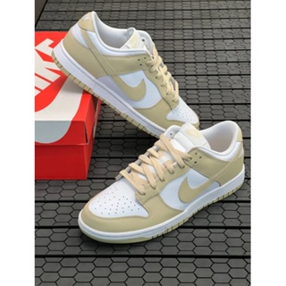 Nike dunk low " team gold " ของแท้ 100%