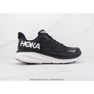 Hoka ONE M Clifton 9 Generation 9 รองเท้ากีฬา รองเท้าวิ่งลําลอง พื้นหนา