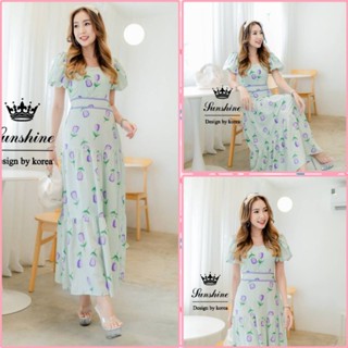 สินค้าพร้อมส่ง♥️♥️♥️♥️ * * New In Today * * *🏷️🏷️ : lady sunshineDetail :: ชุดเดรสแสนสวย..ทั้งชุดเรียบหรูดูแพงมีซับในค่า