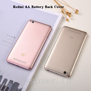 ใหม่ เคสแบตเตอรี่ด้านหลัง พลาสติก พร้อมเลนส์กล้อง แบบเปลี่ยน สําหรับ Xiaomi Redmi 4A