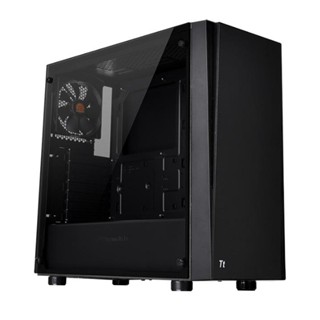 อุปกรณ์คอมพิวเตอร์ + CASE (เคส) THERMALTAKE VERSA J21 TEMPERED GLASS (BLACK)