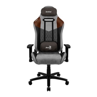 อุปกรณ์สำหรับเกมเมอร์ ! GAMING CHAIR (เก้าอี้เกมมิ่ง) AEROCOOL GAMING DUKE TAN GRAY (DUKE-TG)