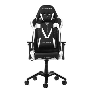 GAMING CHAIR (เก้าอี้เกมมิ่ง) DXRACER VALKYRIE SERIES (V03/NW) (BLACK-WHIITE) (สินค้าต้องประกอบก่อนใช้งาน);;;