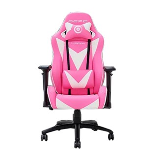 GAMING CHAIR (เก้าอี้เกมมิ่ง) OCPC LAMIA SERIES (OC-GC-LAM-PW) (PINK-WHITE) (สินค้าต้องประกอบก่อนใช้งาน):::