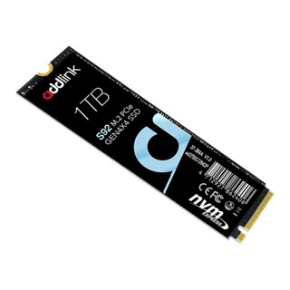 อุปกรณ์จัดเก็บข้อมูล ^ 1 TB SSD (เอสเอสดี) ADDLINK S92 - PCIe 4/NVMe M.2 2280 (AD1TBS92M2P)