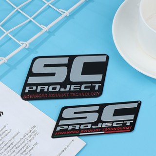 S369 SC MOTO GP Racing Reflective Stickers And Decals Waterproof Motorcycle Exhaust Pipes Modification Accessories