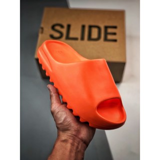 ของแท้ Kanye_West x Yeezy_Slide "Resin" GW1934 รองเท้าแตะ หัวมะพร้าว และหัวมะพร้าว