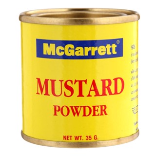 แมกกาแรตมัสตาร์ดวาซาบิ 35กรัม  /  Mcgarett Mustard Yellow 35g.