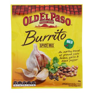 โอลด์เอลพาโซเครื่องปรุงรส 40กรัม  /  Old El Paso Burrito Spice Mix 40g.