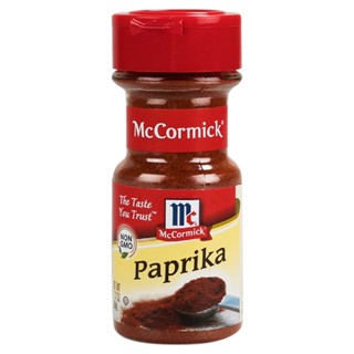 แม็คคอร์มิคปาปริก้าป่น 60กรัม  /  Mccormick Paprika 60g.