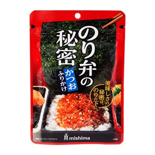 มิชิมะผงโรยข้าวผสมปลาโบนิโต้ 22กรัม  /  Mishima Noriben No Himitsu Katsuo 22g.