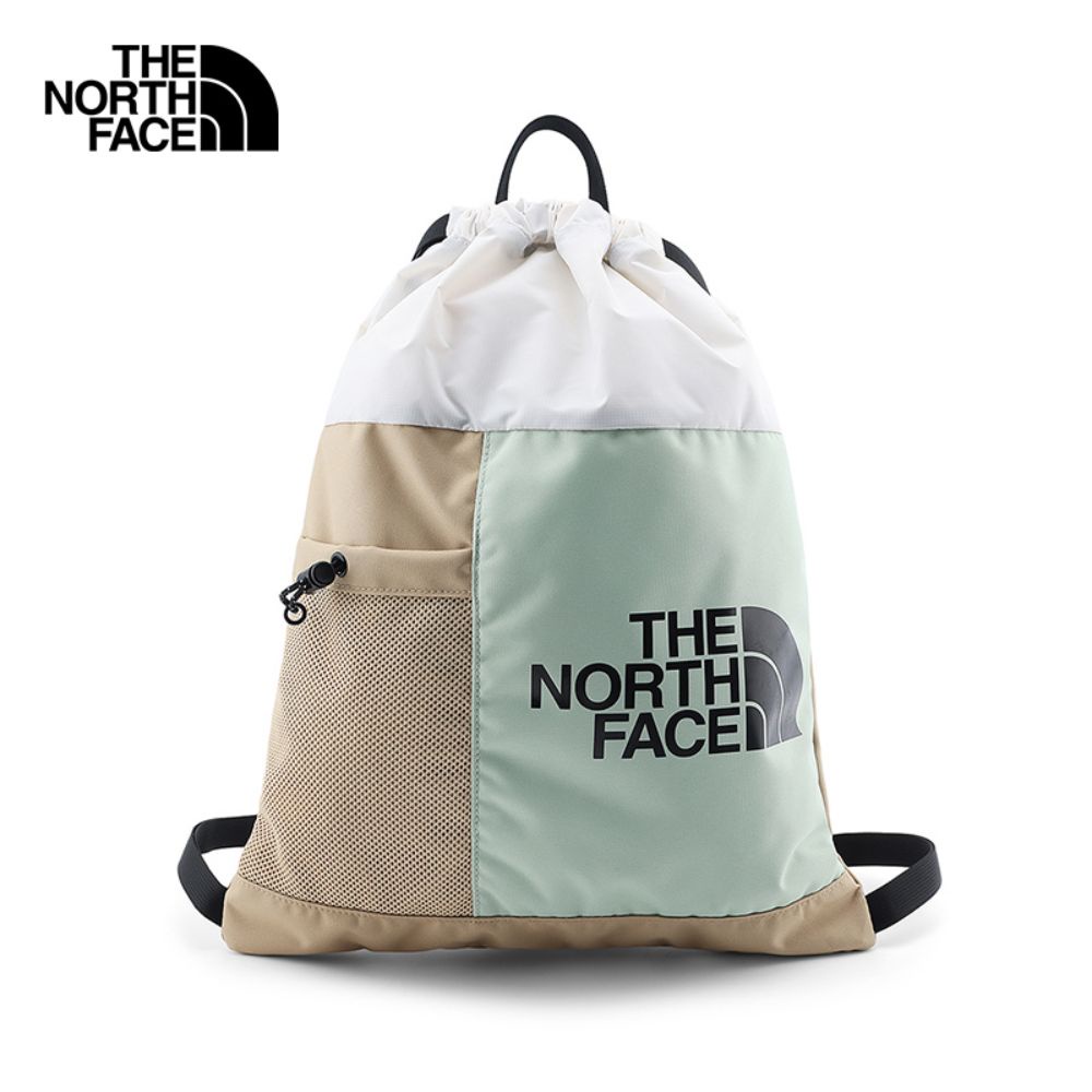 THE NORTH FACE BOZER CINCH PACK - WHITE/KHAKI/SAGE กระเป๋าเป้ UNISEX