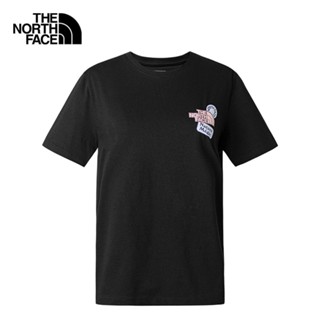 THE NORTH FACE W S/S EXPLORED FUN TEE - AP - TNF BLACK เสื้อยืดแขนสั้น