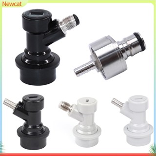 &lt;Newcat&gt; kitchen Brew Beer Ball Lock Keg Disconnect Barbed Threaded Dispenser Carbonation Cap