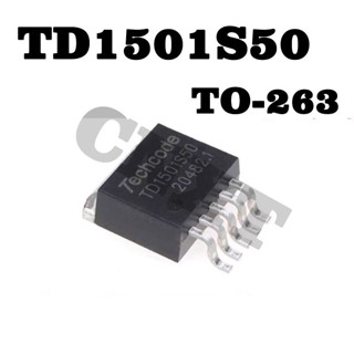 5 ชิ้น TD1501SADJ TD1501S33 TD1501S50 TD1501S12 TD1501S Smd TO-263-5 ชิปควบคุมแรงดันไฟฟ้า