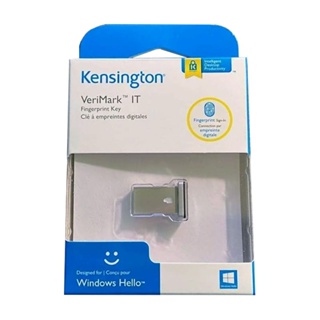 Kensington K64704WW VeriMark IT Fingerprint Key - Supports Windows Hello for Business