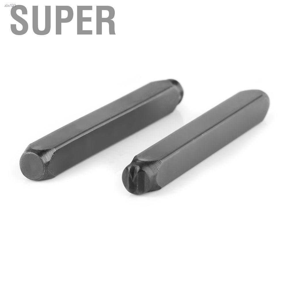 ▲۞◐[Ready Stock] 3mm Alphabet/ Numbers Punch Metal Stamp Craft Tool